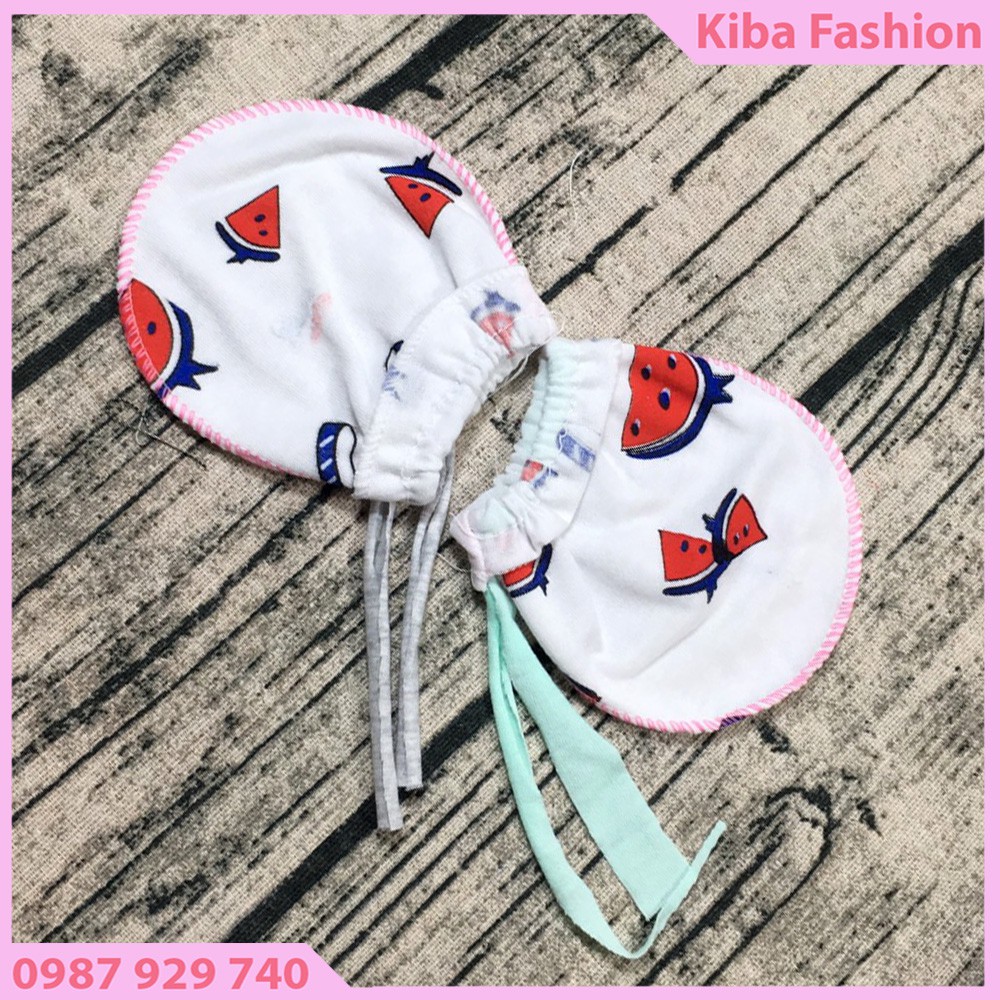 Set 5 đôi Bao Tay dây rút cho Bé Sơ Sinh BTDR900