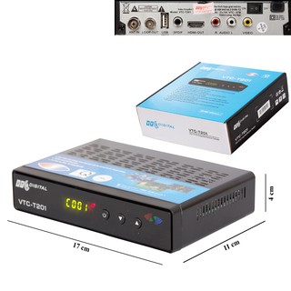 Đầu thu DVBT2 - T201 Kèm Eten 15m