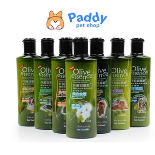 Sữa Tắm Olive Essence Tinh Dầu Ô Liu Cho Chó Mèo 450ml