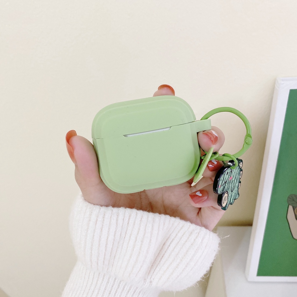 Vỏ Bảo Vệ Hộp Sạc Tai Nghe Airpod 1 2 3 pro Bằng tpu Mềm Hình Mặt Cười Màu Vàng Mới