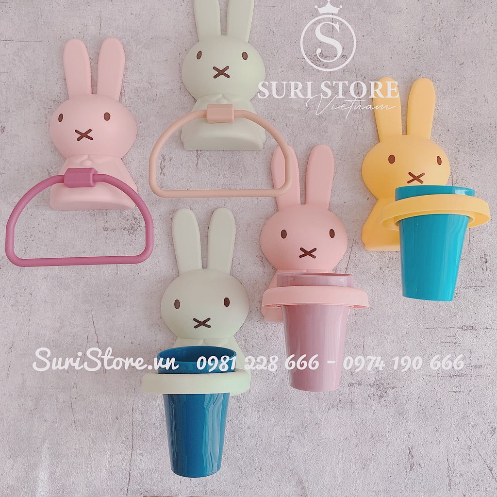 Giá treo khăn hình thỏ