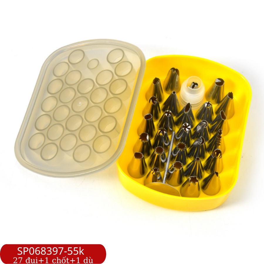 BỘ 27 ĐUI TẠO HÌNH KEM TIỆN LỢI