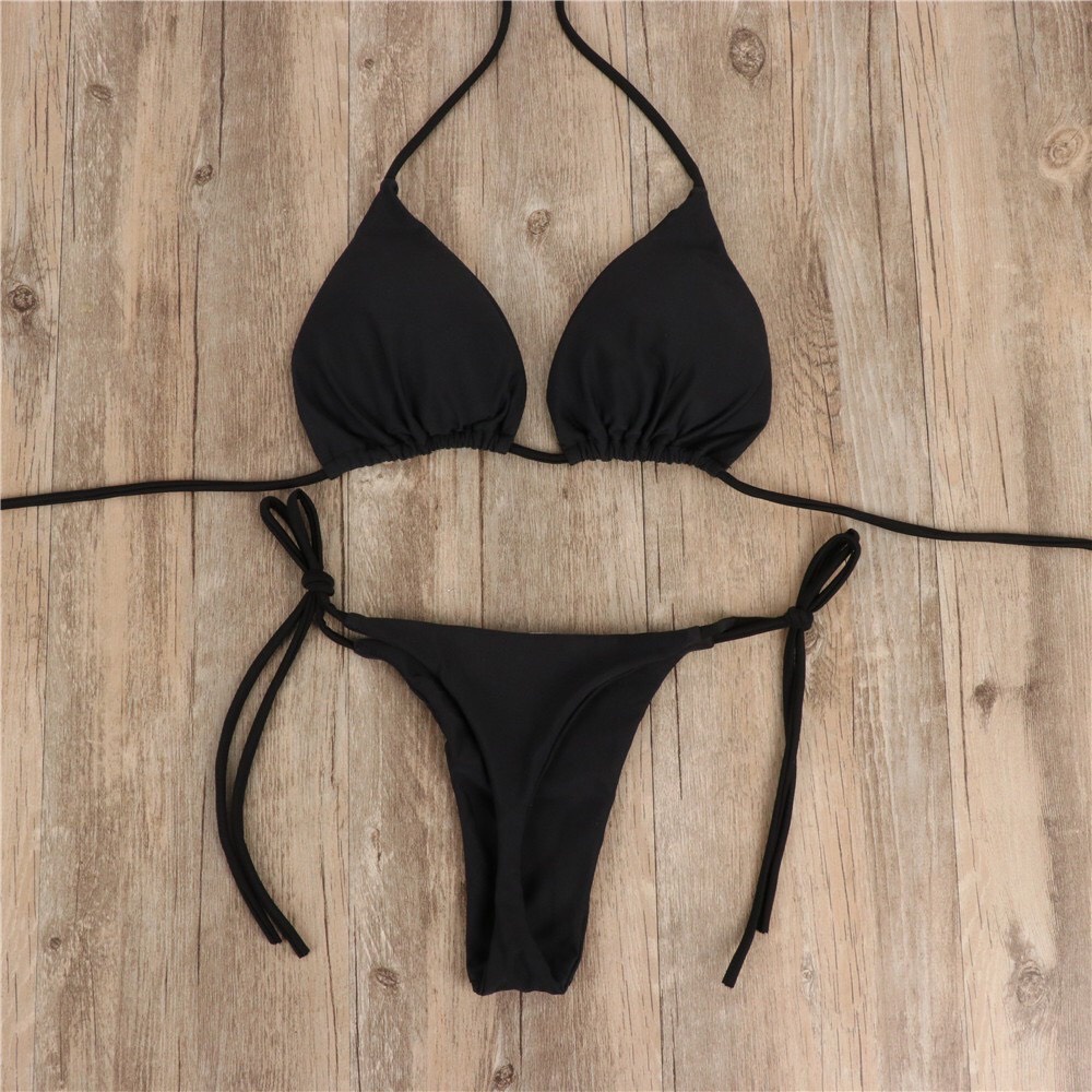 ❣️ Bộ Bikini 2 Mảnh Buộc Dây Quần Lọt Khe Gợi Cảm BIKI13