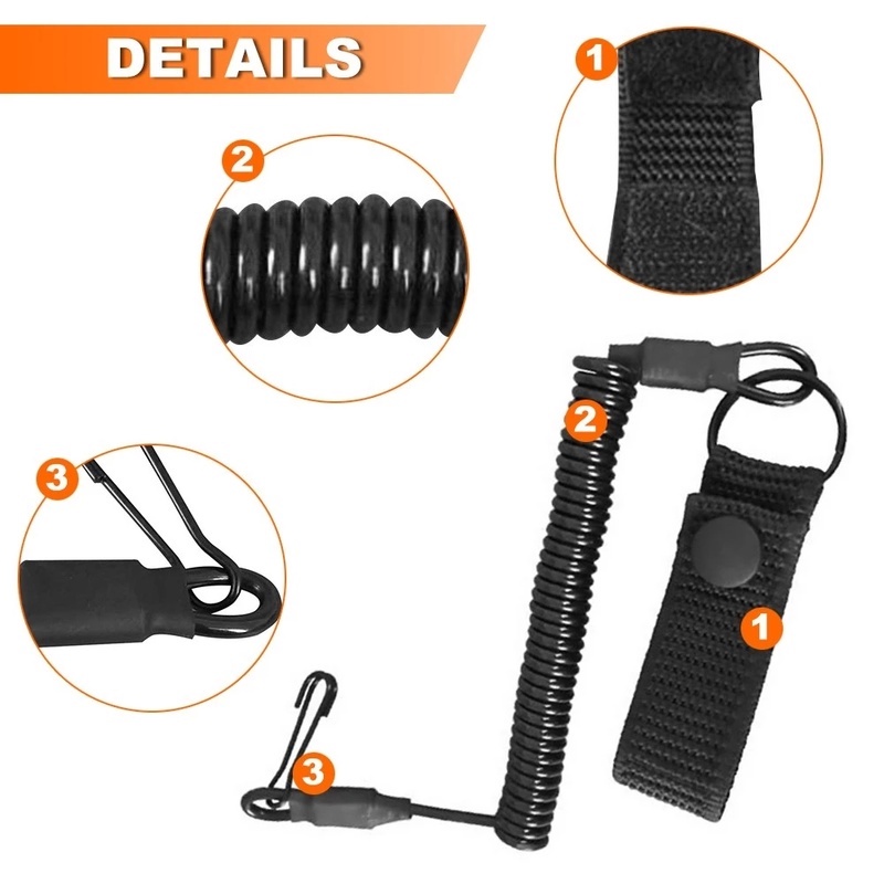[Bán Chạy] Dây Lò Xo Nylon Chất Lượng Cao / Khóa Dây Lò Xo Thể Thao Ngoài Trời / Dây Thắt Lưng / Áo Vest / Quần