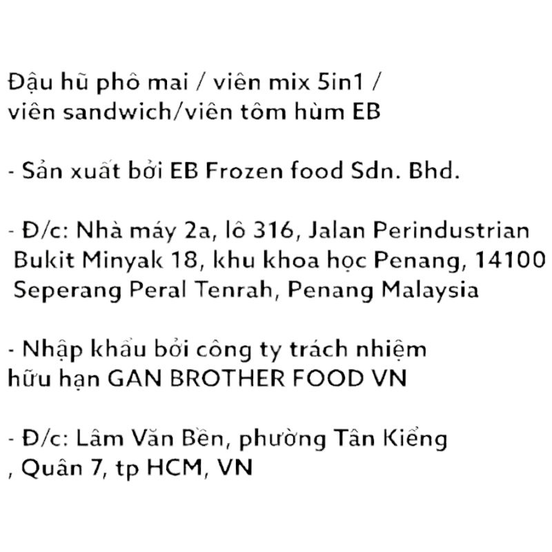 Đậu hũ phô mai malaysia- 500gr