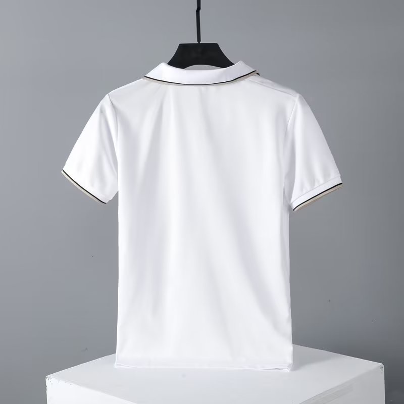 Áo Thun polo Tay Ngắn Dáng Rộng In Chữ Thoải Mái Thời Trang Phong Cách Hàn Quốc Cho Nam Size M-3XL