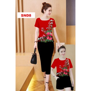 Bộ nữ trung niên cao cấp TONIKIM SD3