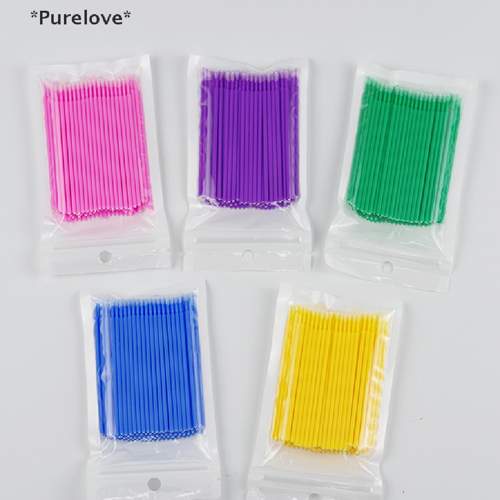 Set 50 Cọ Tẩy Trang Lông Mi Sử Dụng Một Lần Tiện Lợi