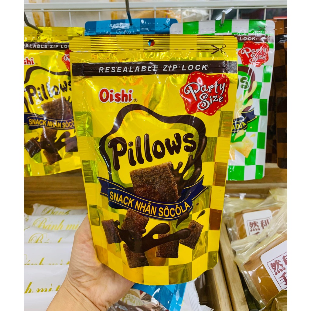 Snack Pillows Oishi nhiều vị gói 95g