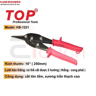 Kéo cắt tôn phải 10 inch top hb-1221