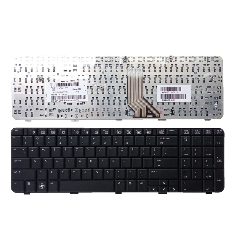 Bàn Phím Tiếng Anh LI US Layout Dành Cho HP CompaqPresario CQ71, Không Khung / Không Có Đèn Nền
