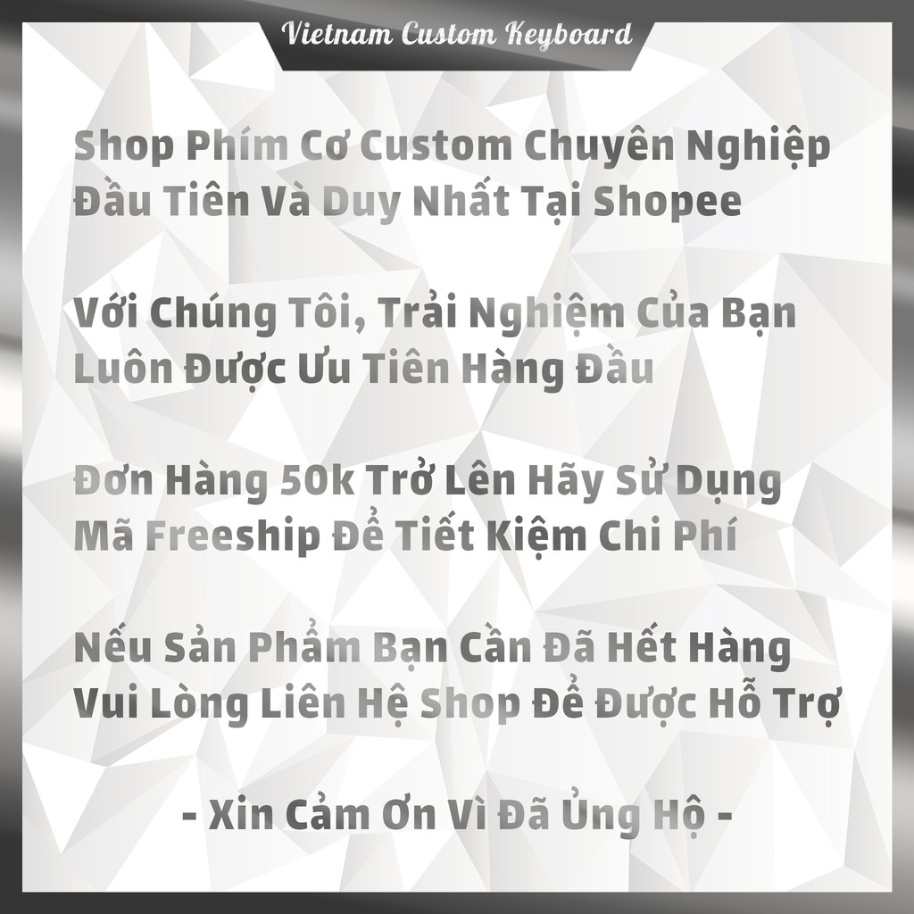 Rubber Feet KBDFans | Đế Cao Su Phím Cơ Custom | Feet Cao Su Huyền Thoại Đi Kèm Mọi Phím KBDFans | vck.vn