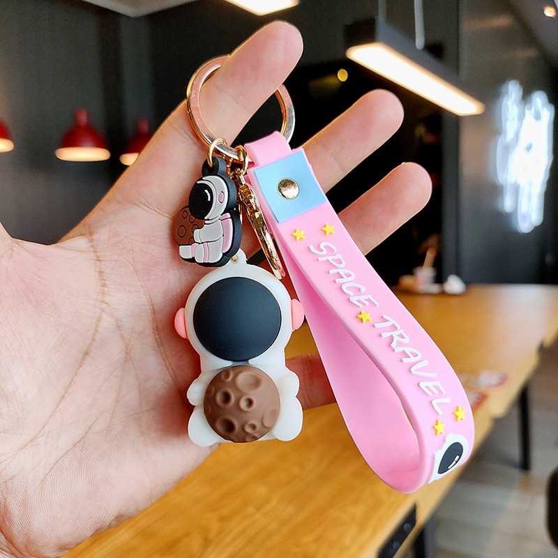 Móc Khóa Búp Bê Bằng Silicon Dễ Thương Sáng Tạo