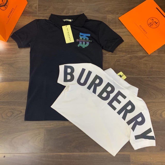 PL04P Áo Thun Polo Phản Quang Burberry , chất liệu thun cá sấu chắc chắn, co giãn 4 chiều, mịn mát