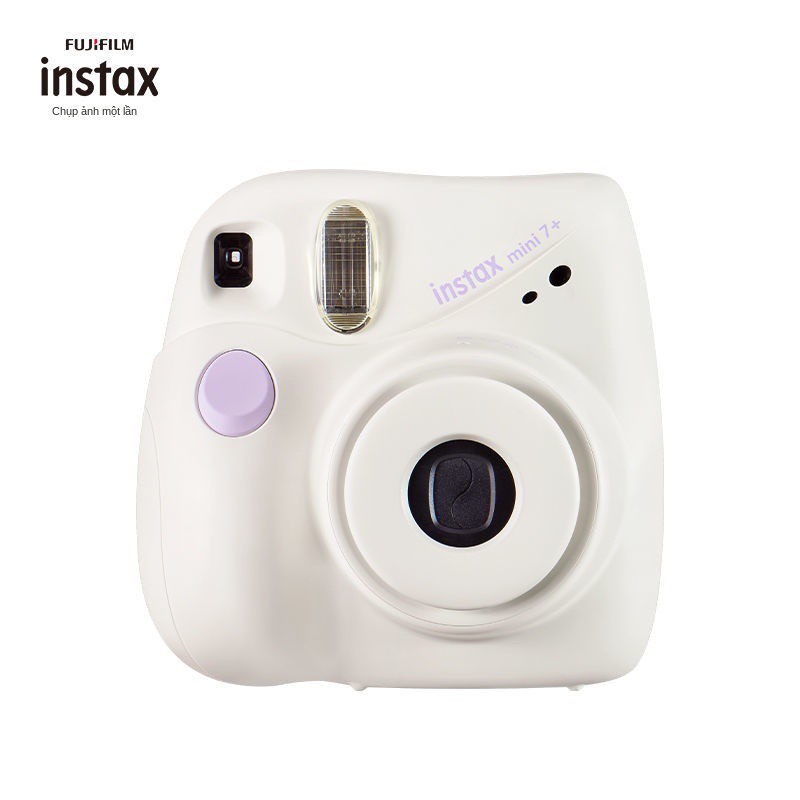 Fuji instax Polaroid mini7 + model nâng cấp mini7C, mẫu máy ảnh chụp ngắm và dùng một lần cho sinh viên