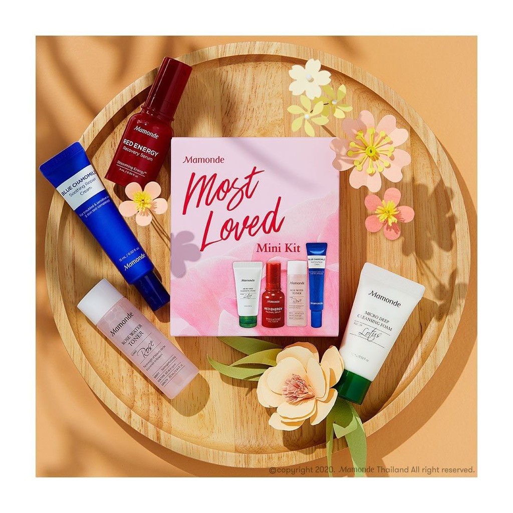 Bộ sản phẩm dưỡng da được yêu thích nhất Mamonde Most Loved Mini Kit | BigBuy360 - bigbuy360.vn
