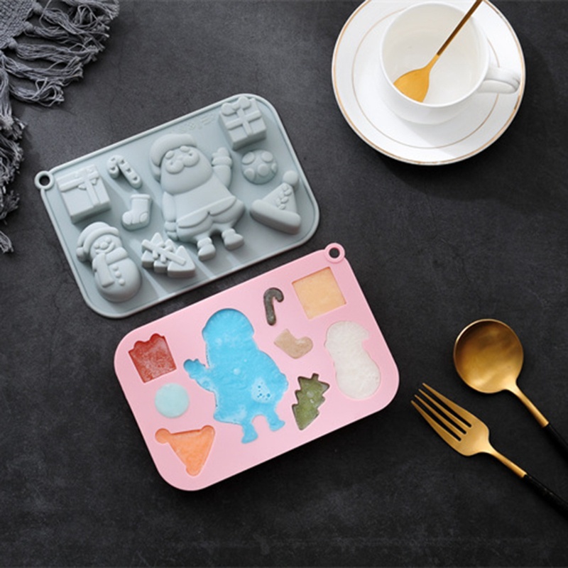 Khuôn Silicone Tạo Hình Làm Bánh Kẹo 9 Ngăn