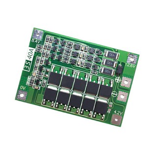 Mạch 3s 12v - 40a auto recovery, sạc và bảo vệ pin 3.7v.