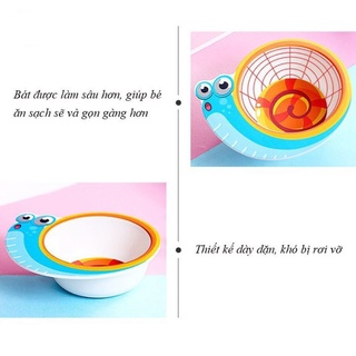 bát ăn dặm hình thú cho bé