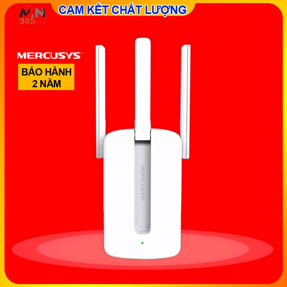 [Xả Kho] Bộ Kích Sóng WiFi 3 Râu Mercusys Tốc Đô Cực Mạnh - Xuyên Tường (Bảo hành 24 tháng)
