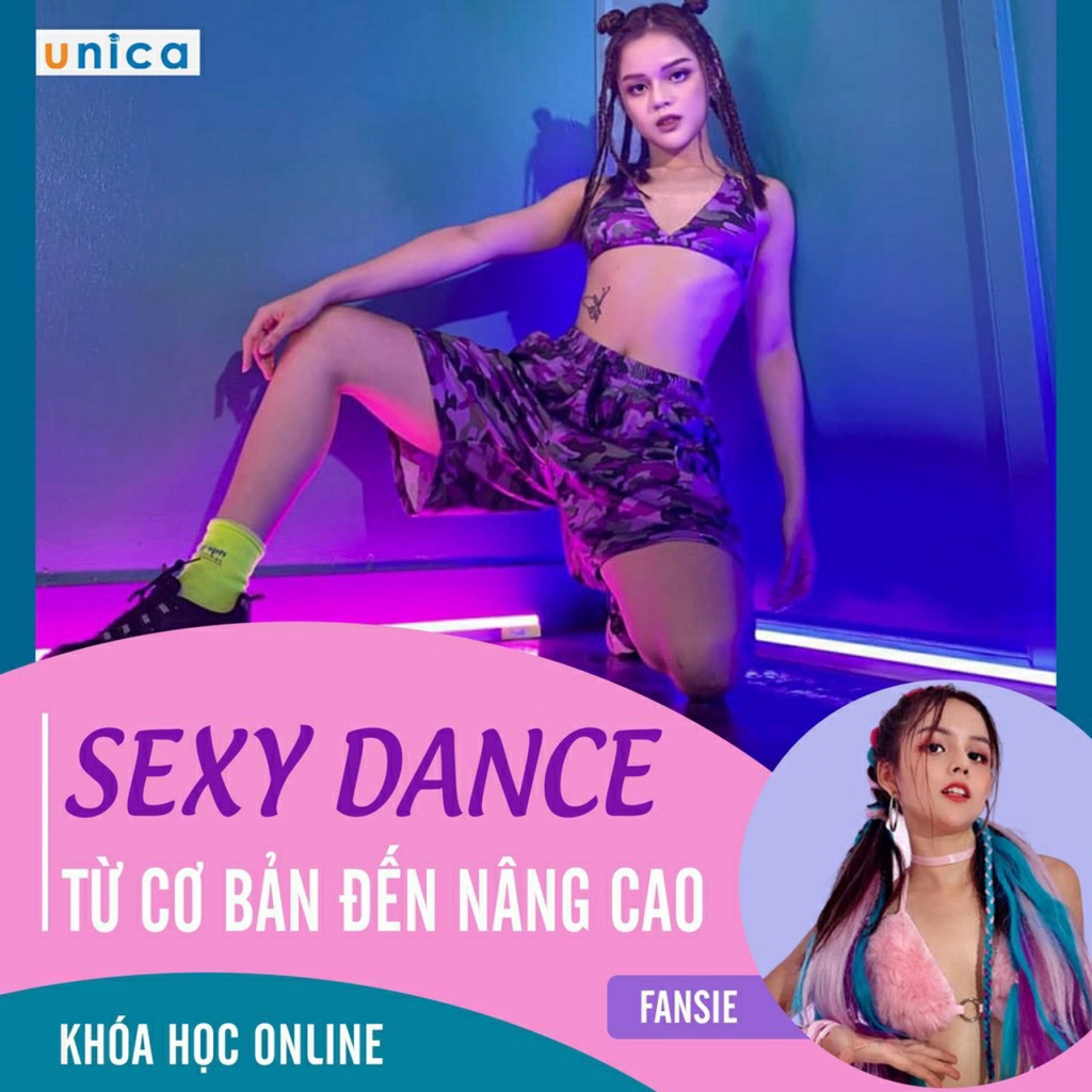 Toàn quốc- [E-voucher]- FULL khóa học Học nhảy Sexy Dance - đường cong quyến rũ- Fansie