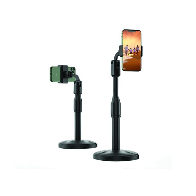 Giá Đỡ Kẹp Điện Thoại Microphone Stands L08 Đế Tròn Để Bàn - Chính Hãng HD DESIGN