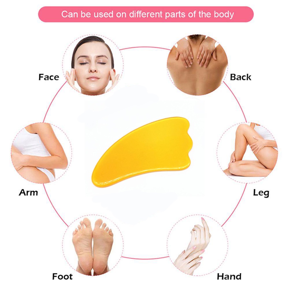 1 Dụng Cụ Mát Xa Mặt Và Nâng Cơ Thể Chất Liệu Nhựa Resin Bền Bỉ Cho Nữ