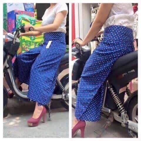 [Mã FAMAYWA giảm 10K đơn 50K] Váy chống nắng đa năng dạng quần họa tiết nhã nhặn trẻ trung | BigBuy360 - bigbuy360.vn