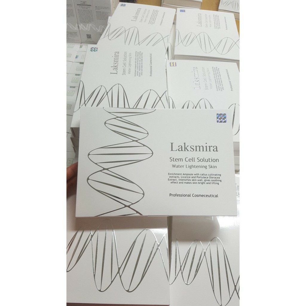 Tế bào gốc Laskmira Hàn Quốc trắng da se khít lỗ chân lông