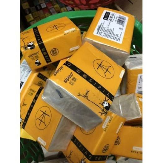 Thùng 30 gói Giấy ăn Hình Gấu Trúc Siêu Dai, Siêu mềm Hàng đẹp