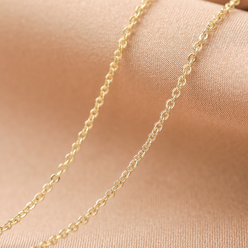 Dây chuyền JIUDUOLAN bằng thép titan đính đá ngọc trai tinh tế thời trang cho nữ