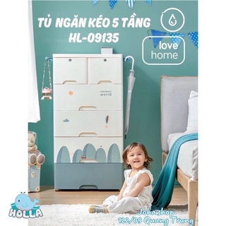 Tủ ngăn kéo 5 tầng Holla