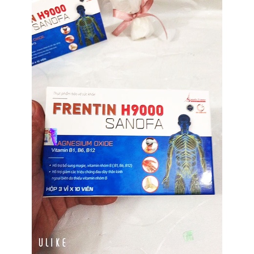 Viên uống bổ thần kinh frentin h9000 sanofa, giúp bổ sung vitamin nhóm b - ảnh sản phẩm 5