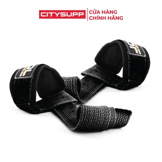 Dây Kéo Lưng Tập Gym THOL L001 - Màu Đen (Lifting Straps), Hỗ Trợ Tập Thể Hình (1 Đôi)