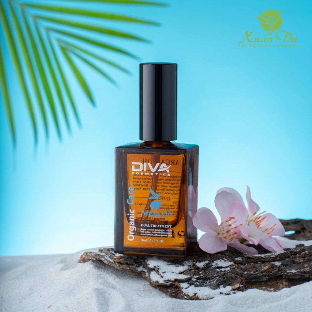 Tinh Dầu DIVA Argan Oil 50ml - Bảo vệ, phục hồi, nuôi dưỡng tóc và da từ sâu bên trong - abella