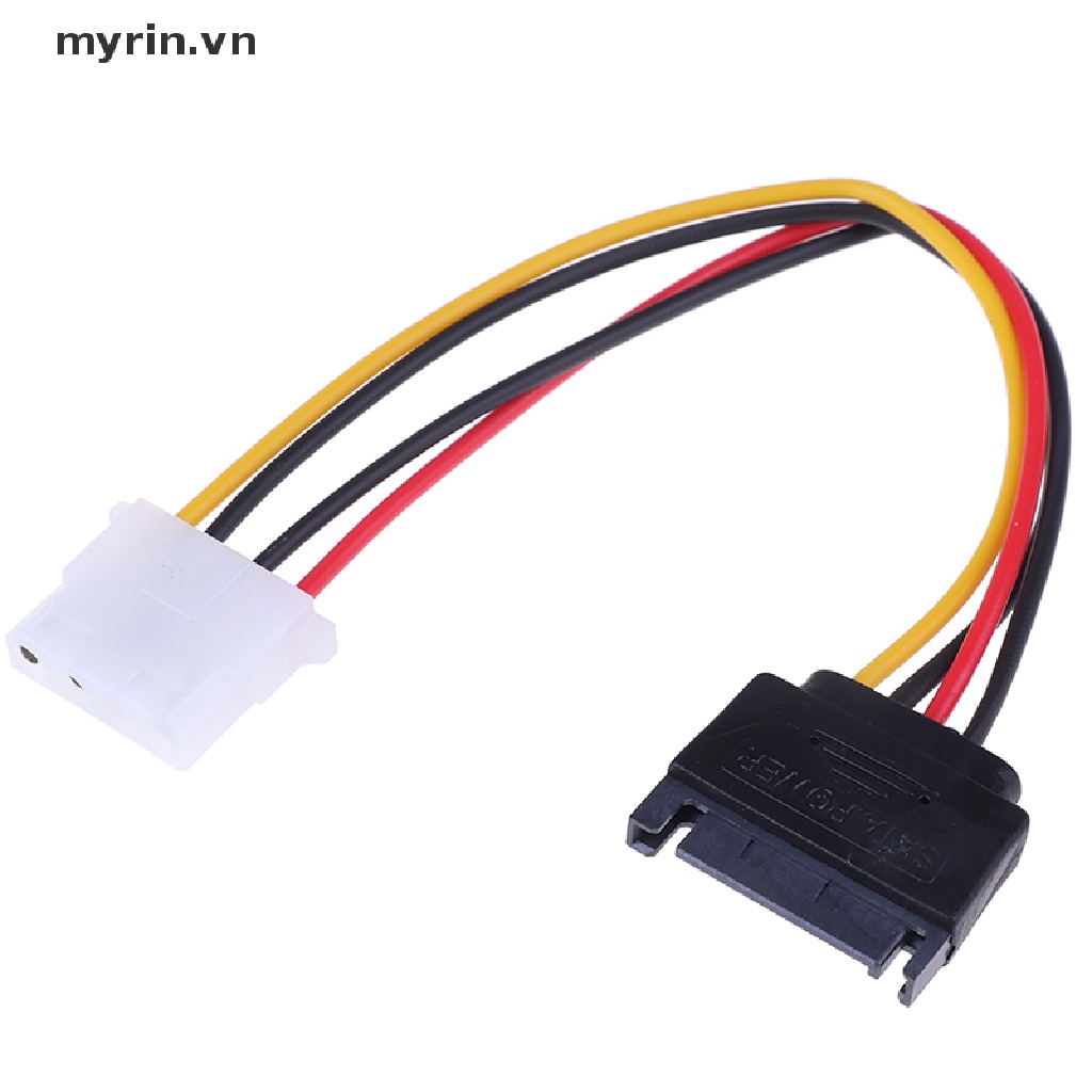 Cáp ChuyểN ĐổI Dữ LiệU SATA Sang IDE 15 Pin Sang Molex IDE 4 Pin