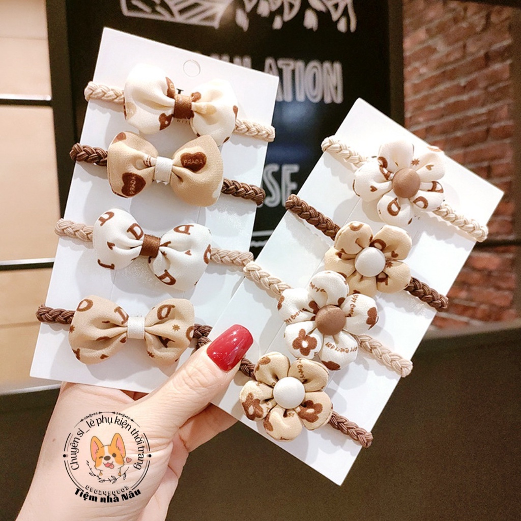 Dây buộc tóc Hoa, Nơ dây thừng siêu sang