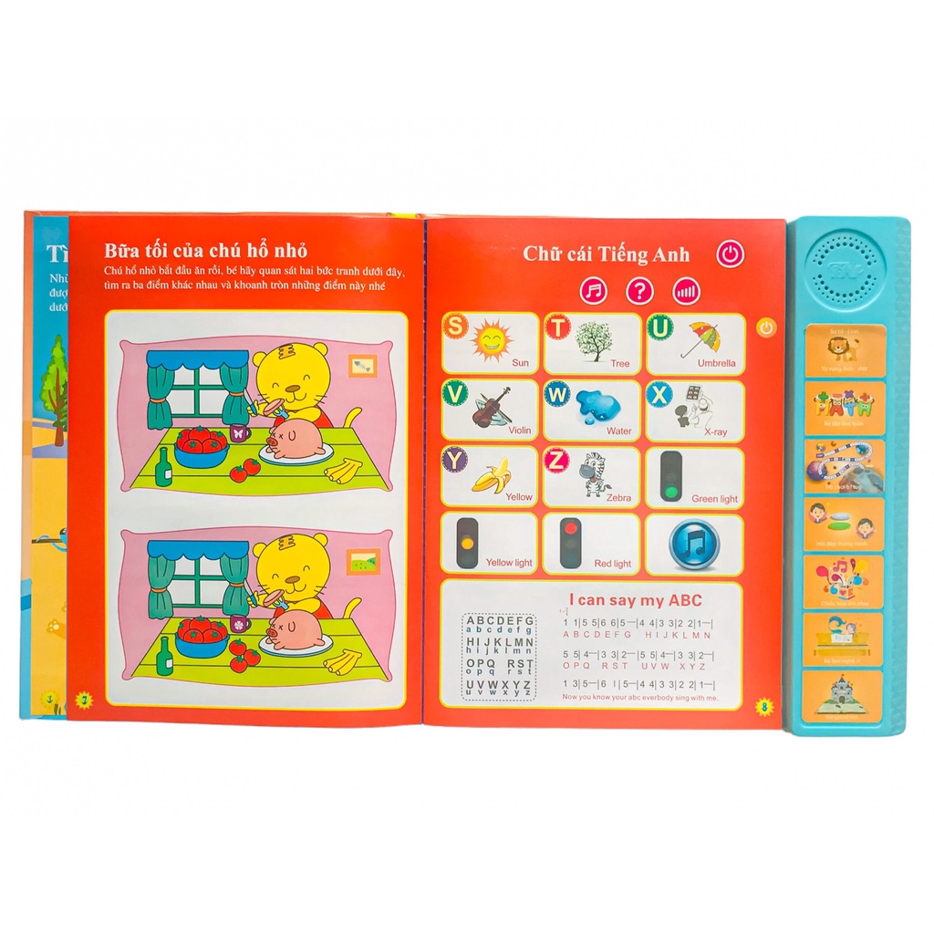 Sách Song Ngữ Anh - Việt Cho Trẻ Em 3+ ( Phiên bản mới 28 trang)
