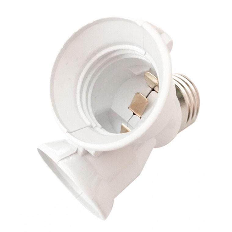 Đui đèn chia 2 bóng tiện dụng - HV Store 288