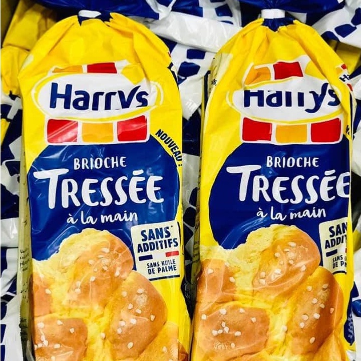 Bánh mì hoa cúc Harrys Brioche Tressée 500g Nhập khẩu từ Pháp