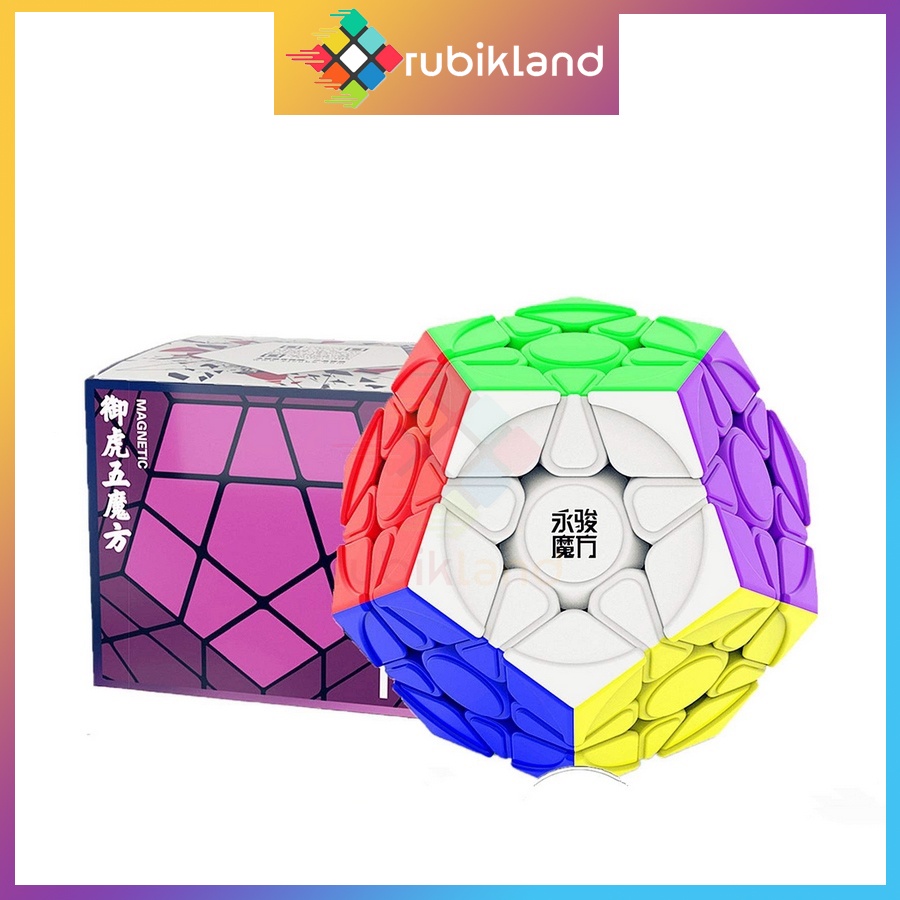 Rubik YJ Megaminx YuHu V2 M Có Nam Châm Rubic Biến Thể 12 Mặt Đồ Chơi
