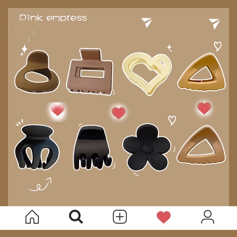 Set 4 Kẹp Tóc Hình Cá Mập Xinh Xắn Kiểu Hàn Quốc Cho Nữ