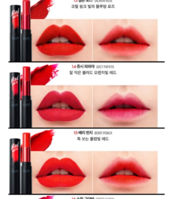 Son lì  Clio Mad Matte _ bản dupe hoàn hảo của YSL | BigBuy360 - bigbuy360.vn
