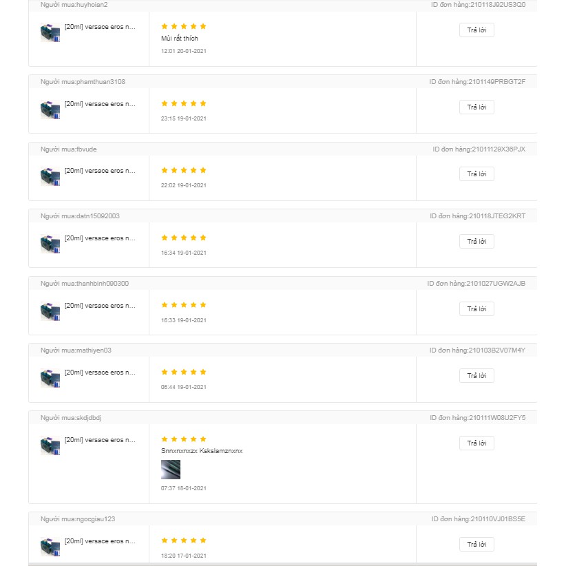 [20ml] Nước hoa Nam mini EROS nam tính - lôi cuốn | Thế Giới Skin Care