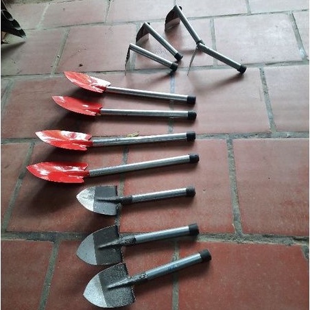 Dụng cụ làm vườn cây cảnh ,cuốc , xẻng MiNi