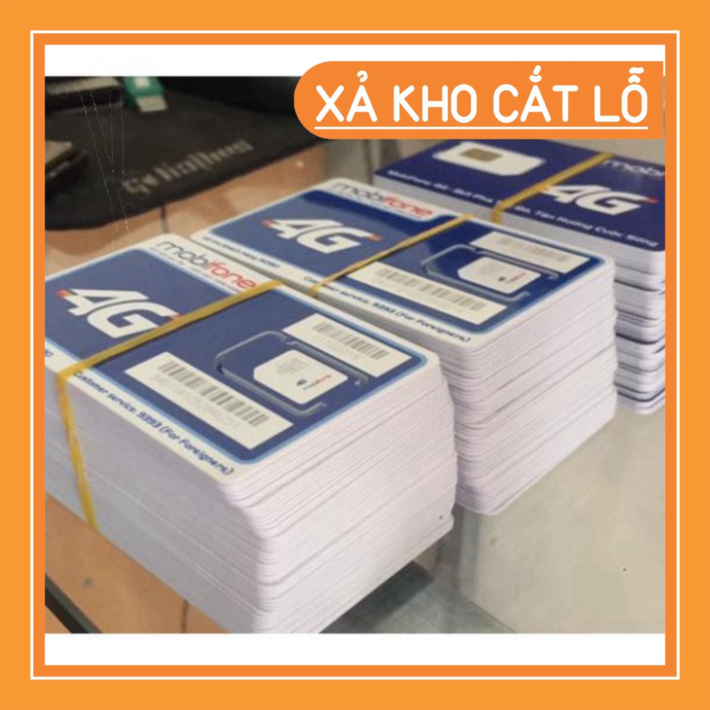 ... [DK chính chủ cccd HN] Sim 4G Mobifone Vpbank51 - VPB51 Không giới hạn DATA, MAX băng thông. Trọ