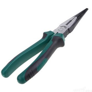 Kềm mũi nhọn 8in/200mm chất liệu: thép crom-niken sata 70102a