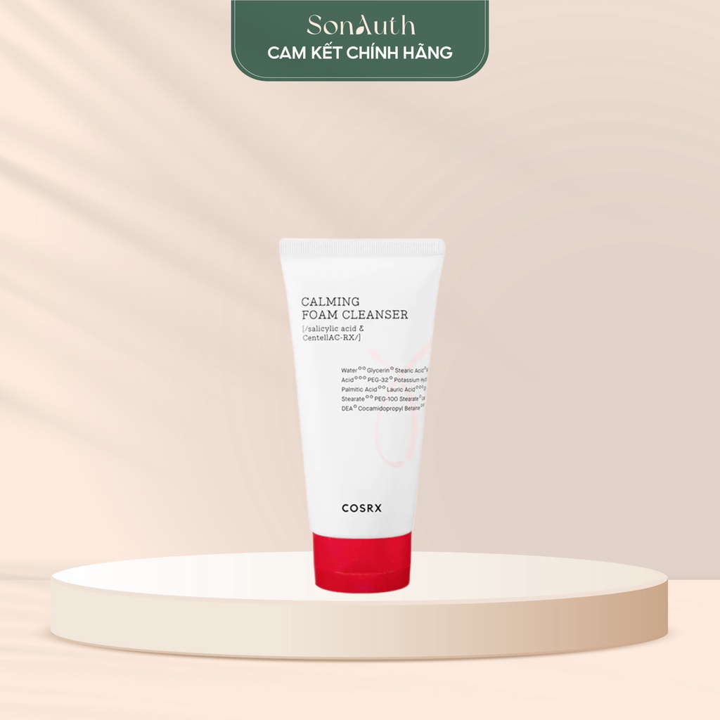 Sữa rửa mặt Cosrx Calming Foam Cleanser 150ml
