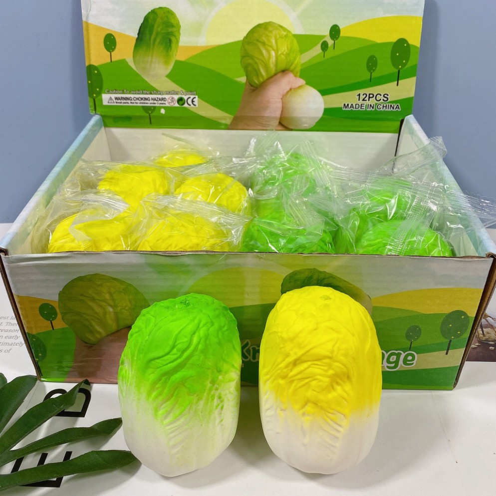 Đồ chơi Squishy Hình Cây Cải Thảo Bắp Cải