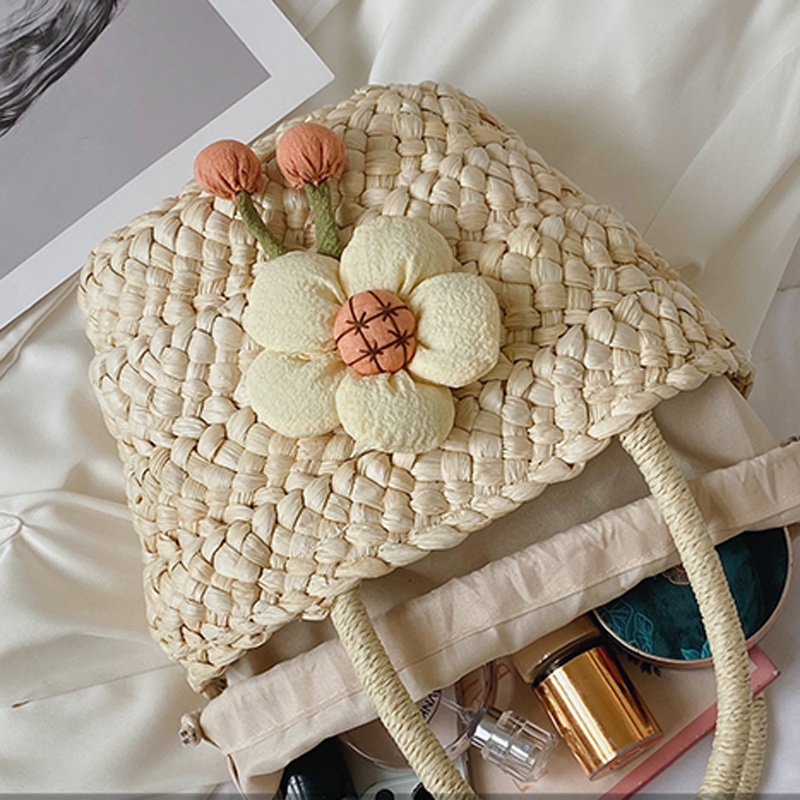 Túi Xách Cói Thời Trang Mùa Hè Hàn Quốc Chất Lượng Cao Cho Nữ